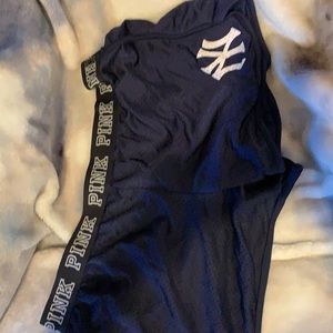 Brand Pink Yankee shorts